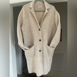 Michael Stars Beige Cardigan Sweater